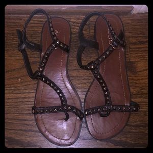 Aldo Studded Flat Sandal